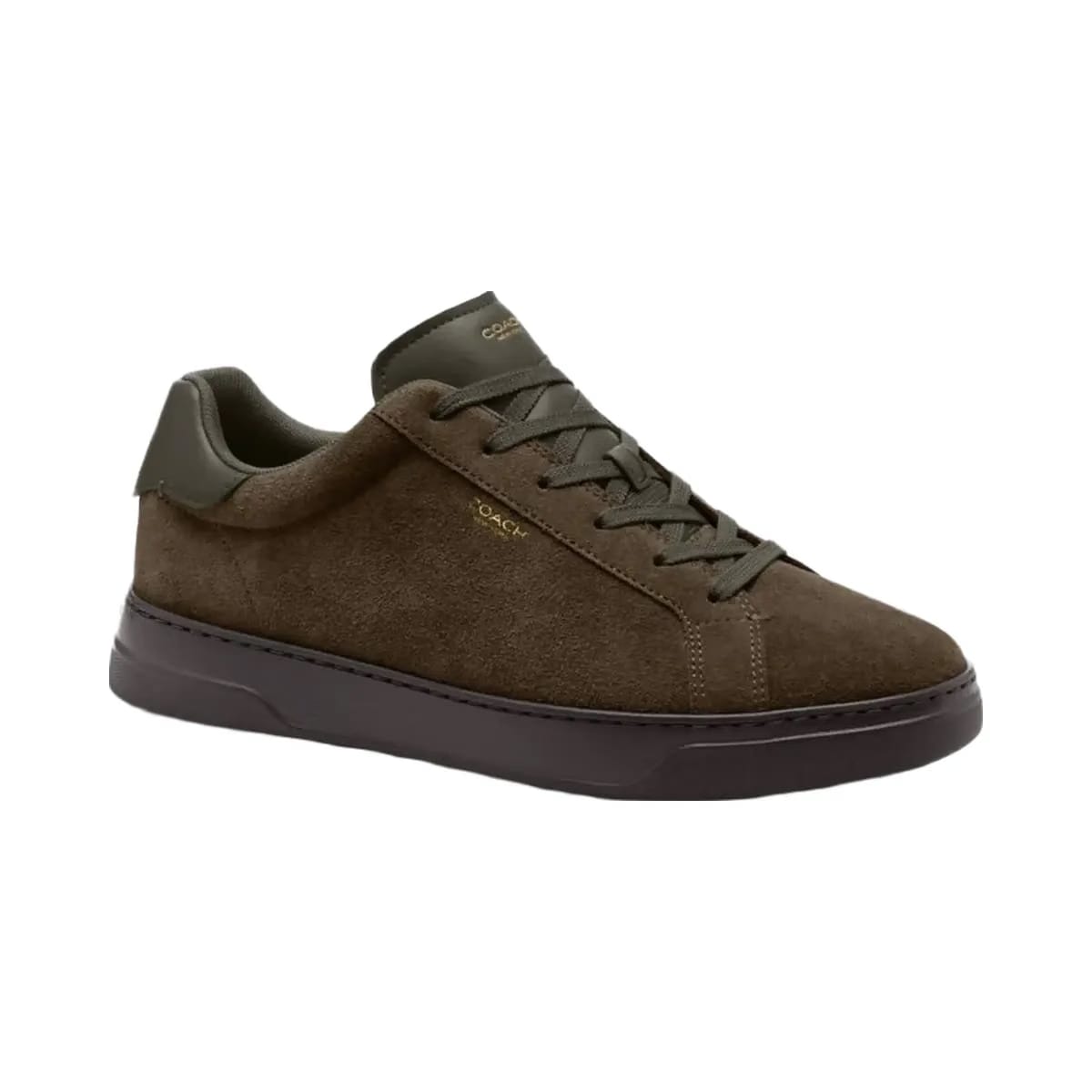 Coach Men's High Line Sneaker Olive