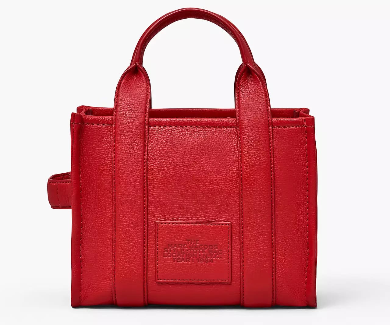 Marc Jacobs The Leather Small Tote Bag 'True Red'