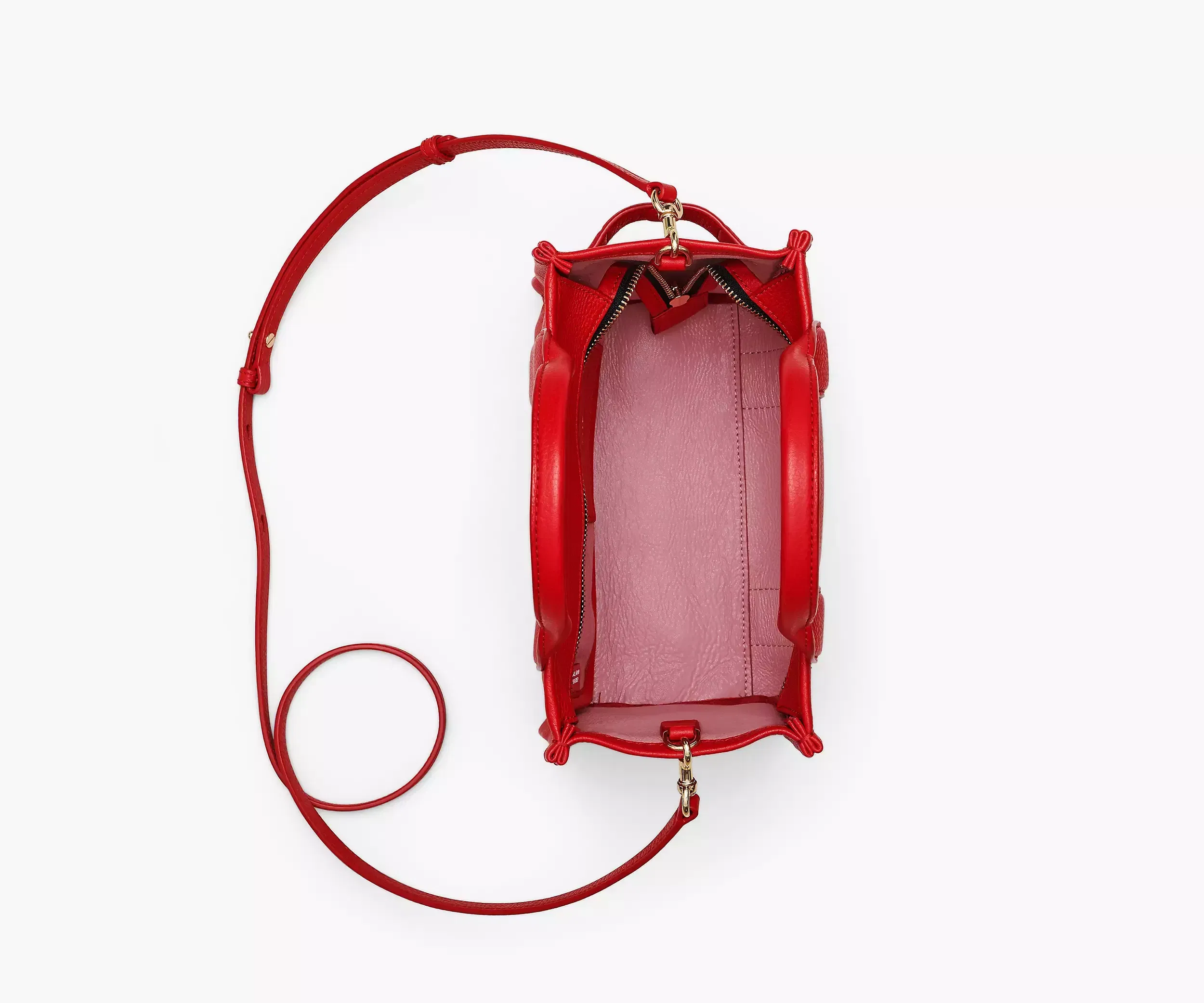 Marc Jacobs The Leather Small Tote Bag 'True Red'