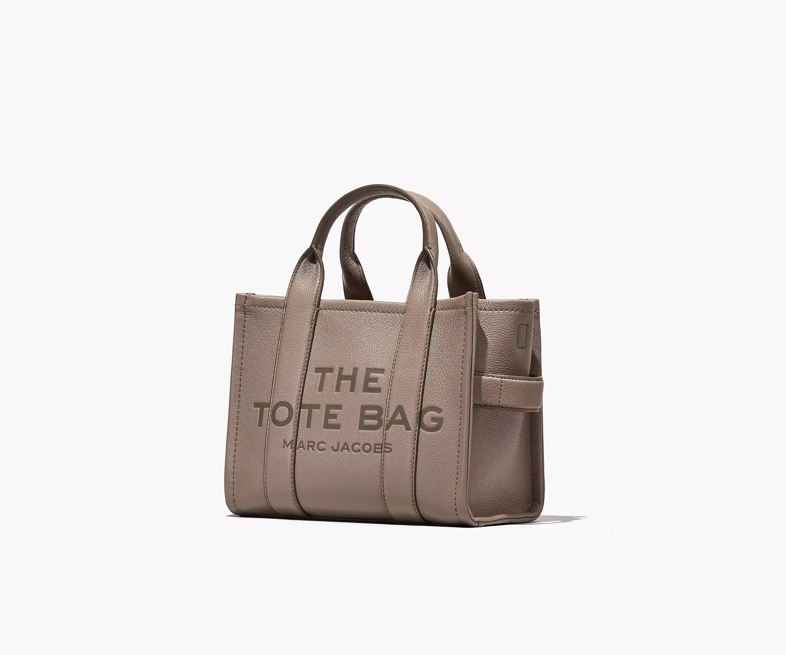 Marc Jacobs The Leather Small Tote Bag 'Cement'