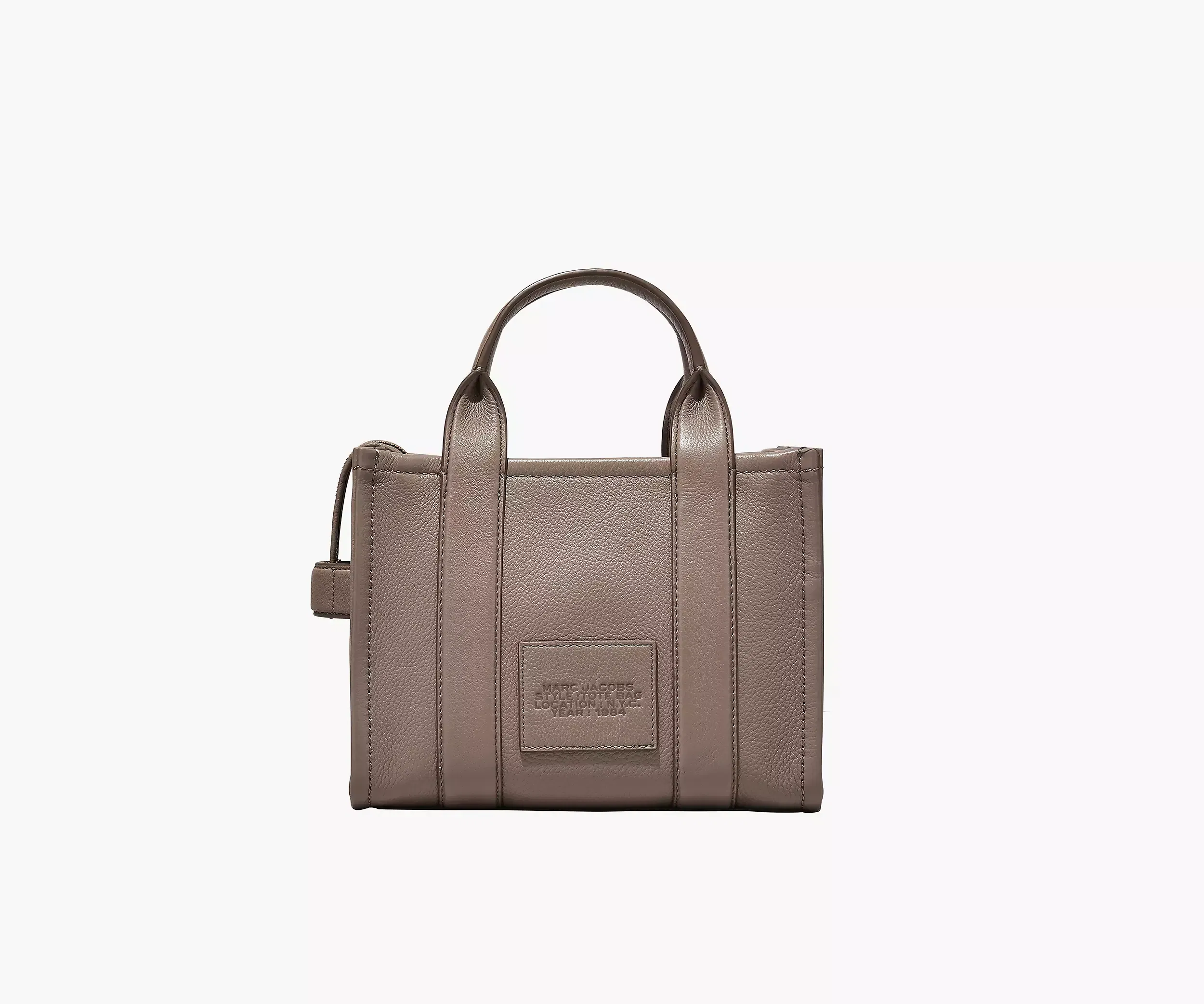 Marc Jacobs The Leather Small Tote Bag 'Cement'