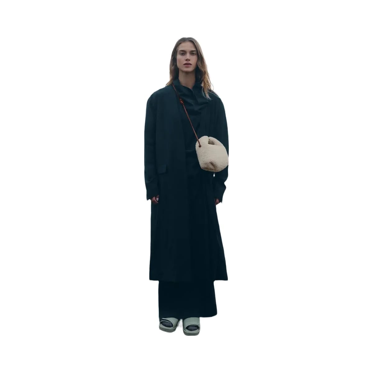 Polene Beri Ecru Shearling