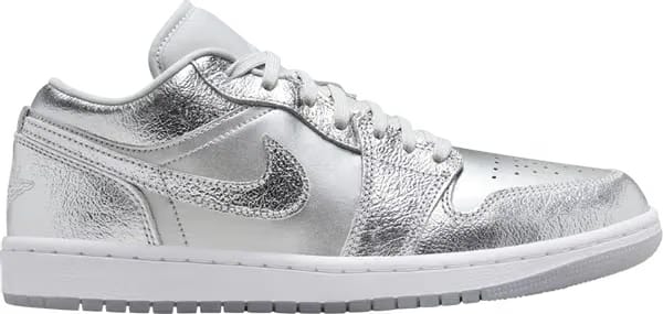 Wmns Air Jordan 1 Low SE 'Metallic Silver'