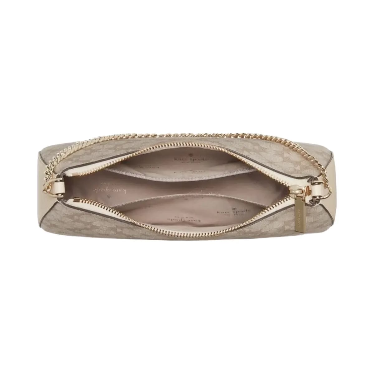 Kate Spade Signature Spade Flower Medium Convertible Crossbody Dark Beige Multi