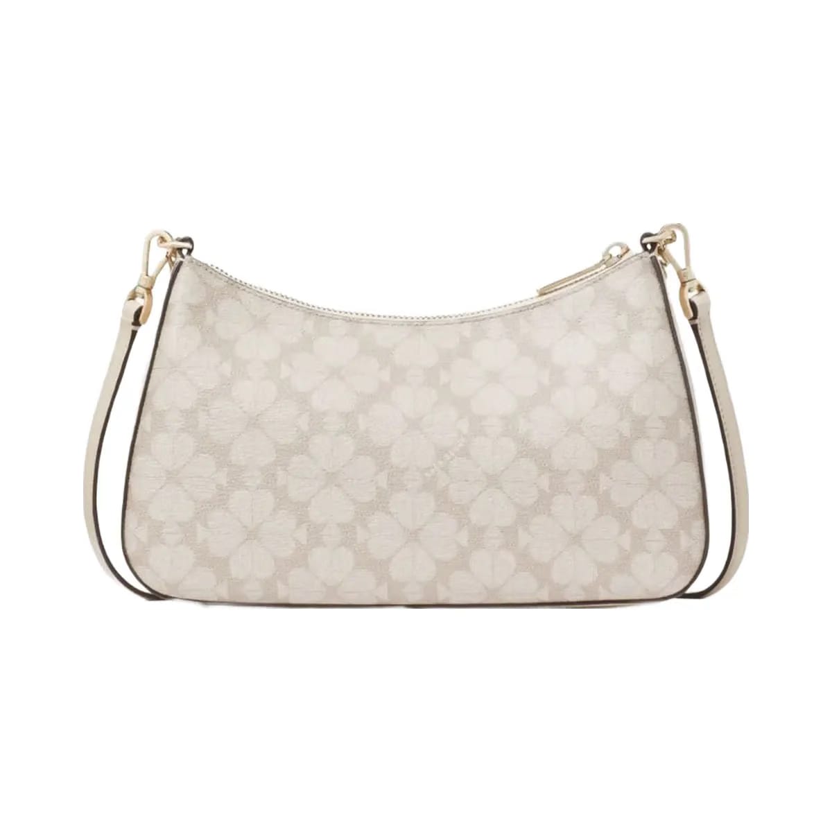 Kate Spade Signature Spade Flower Medium Convertible Crossbody Dark Beige Multi