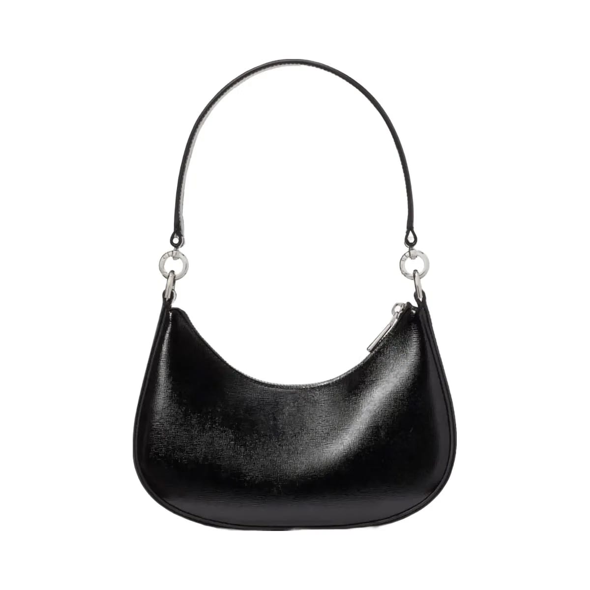 Kate Spade Sam Icon Shiny Small Convertible Crossbody Black