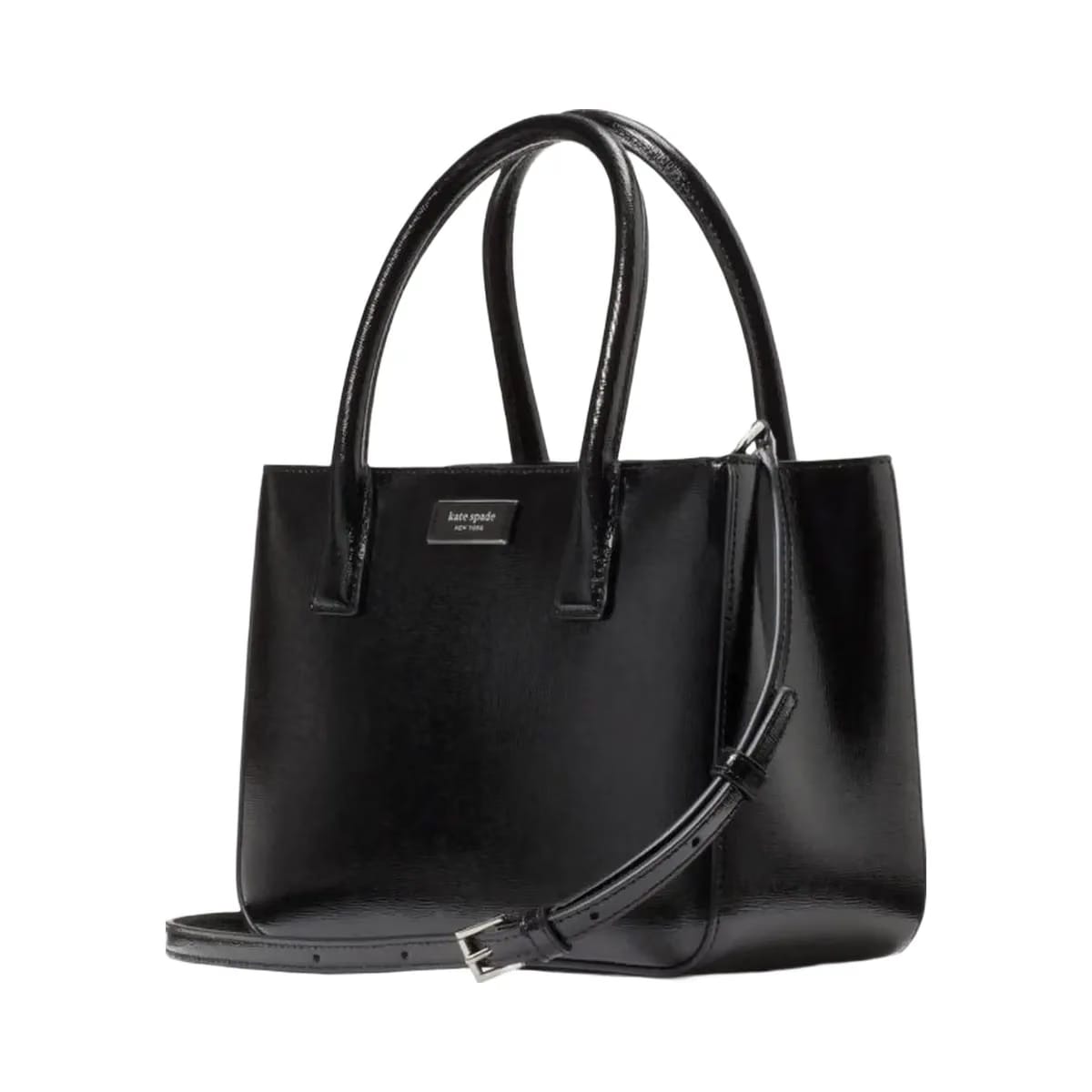 Kate Spade Sam Icon Square Tote Black