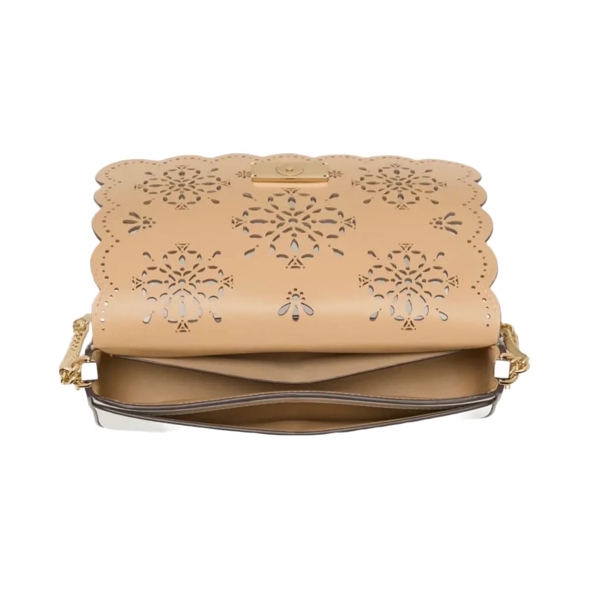 Kate Spade Serena Chain Wallet True White