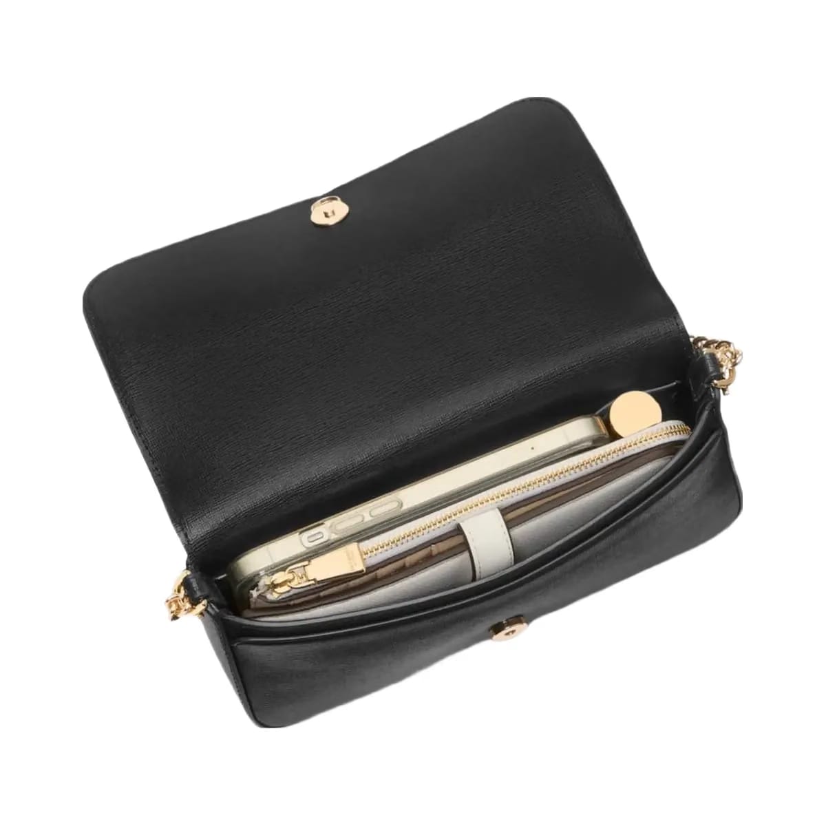 Kate Spade Serena Chain Wallet True White