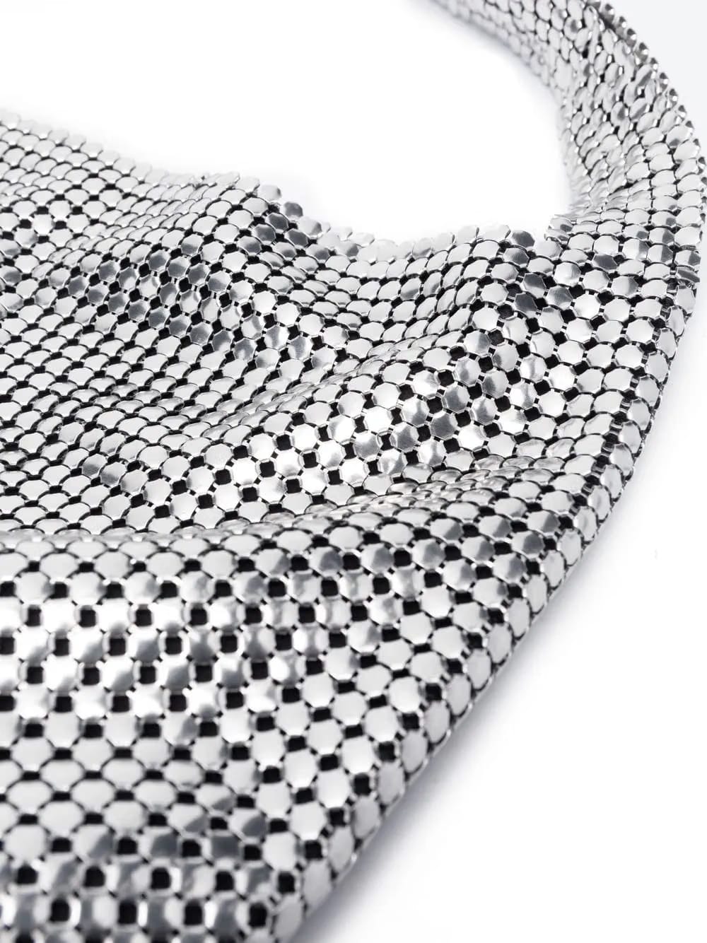 Pixel metallic tote bag