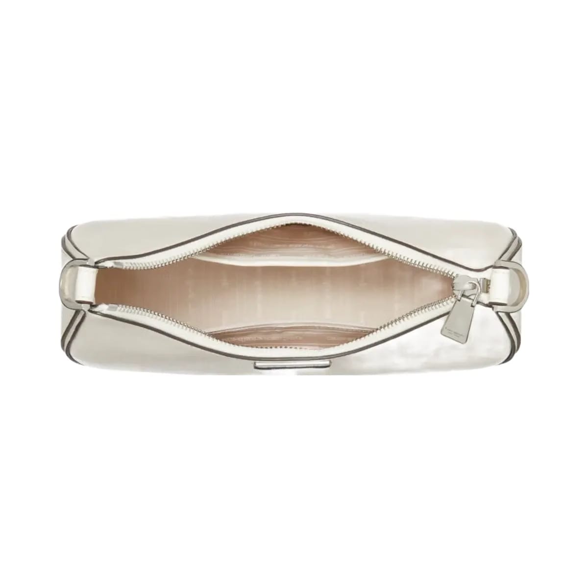 Kate Spade Sam Icon Shiny Small Convertible Crossbody Parchment