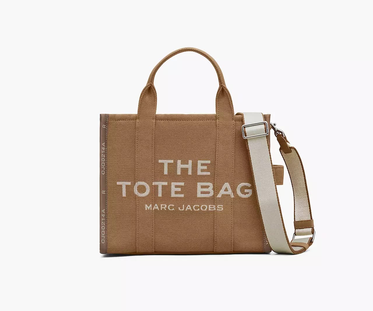 Marc Jacobs The Jacquard Medium Tote Bag 'Camel'