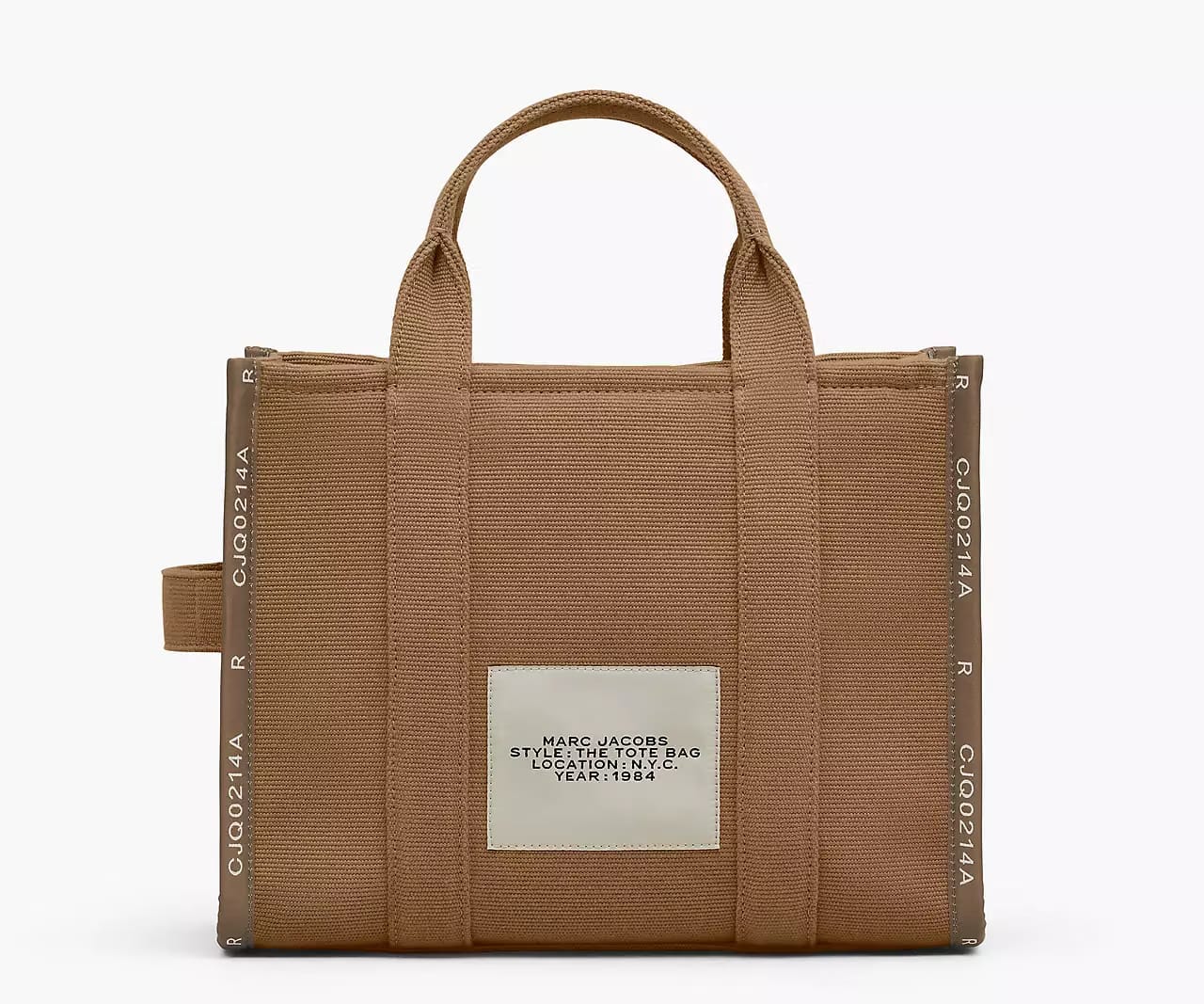 Marc Jacobs The Jacquard Medium Tote Bag 'Camel'
