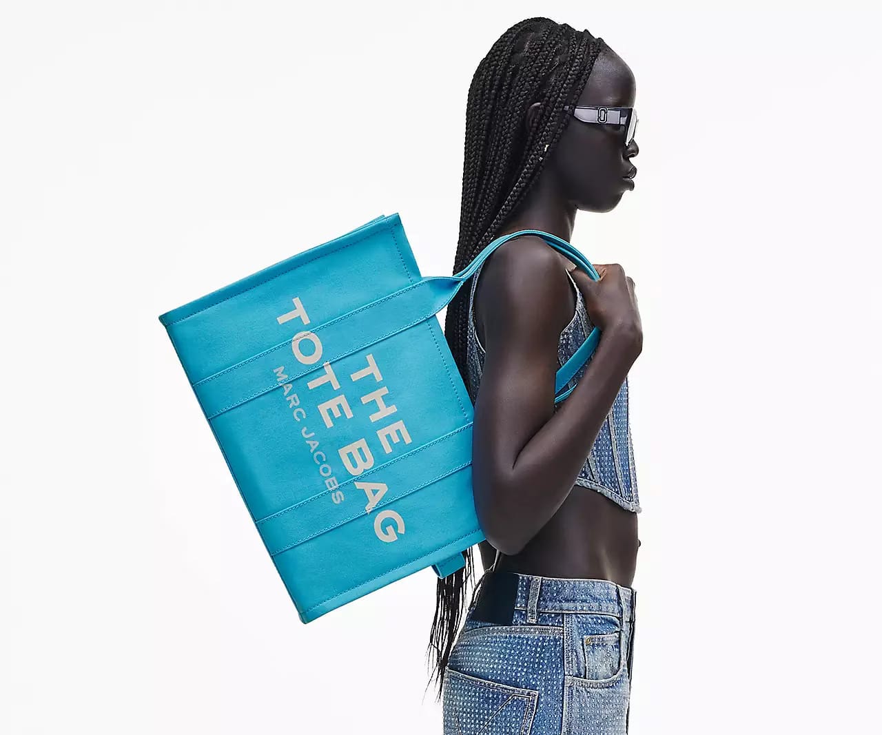 Marc Jacobs The Canvas Large Tote Bag 'Aqua'