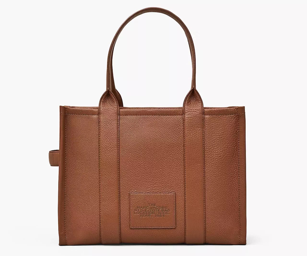 Marc Jacobs The Leather Large Tote Bag 'Argan Oil'