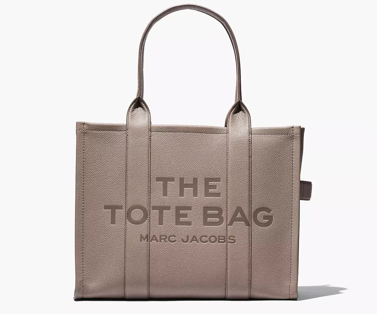 Marc Jacobs The Leather Large Tote Bag 'Cement'