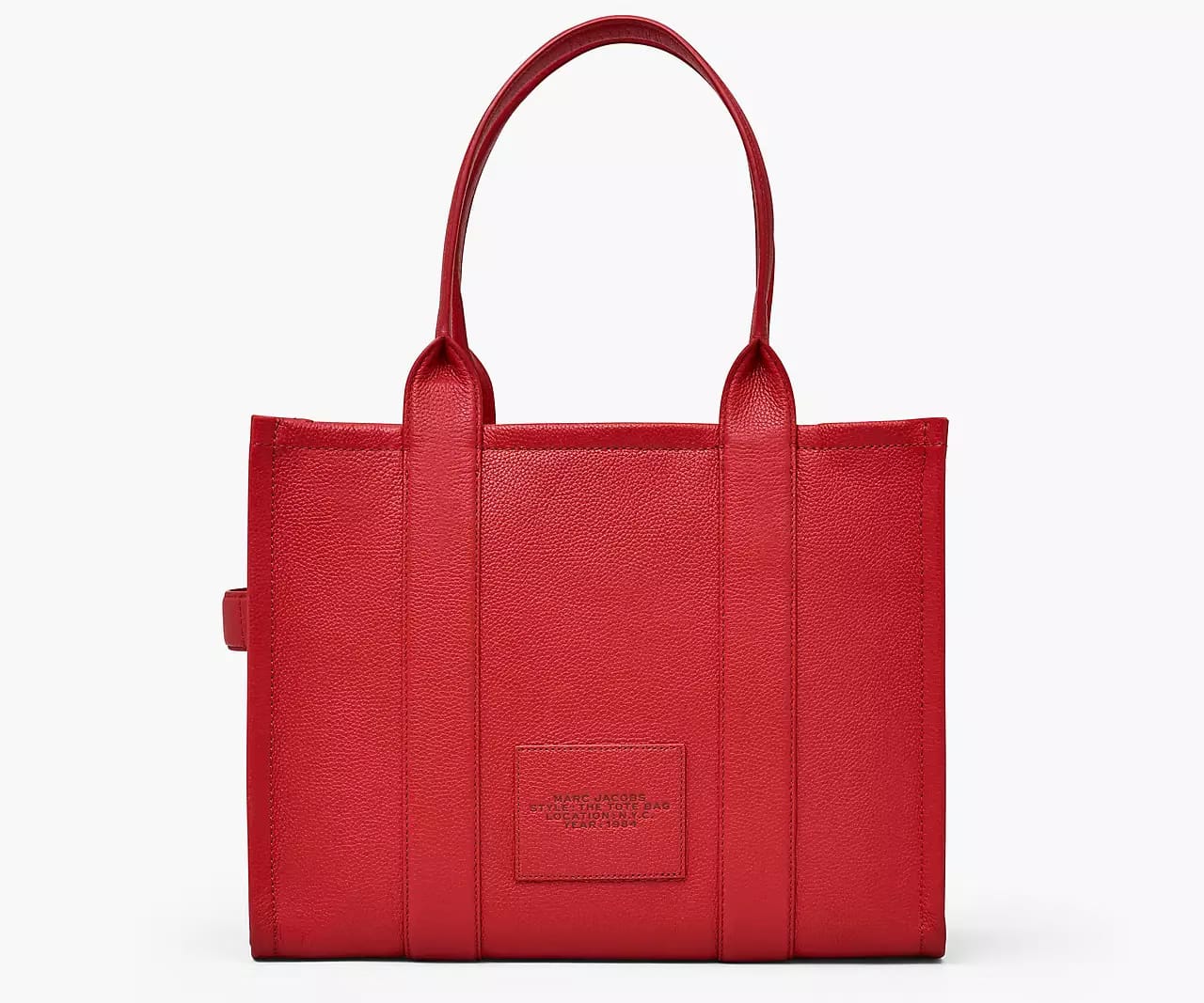 Marc Jacobs The Leather Large Tote Bag 'True Red'