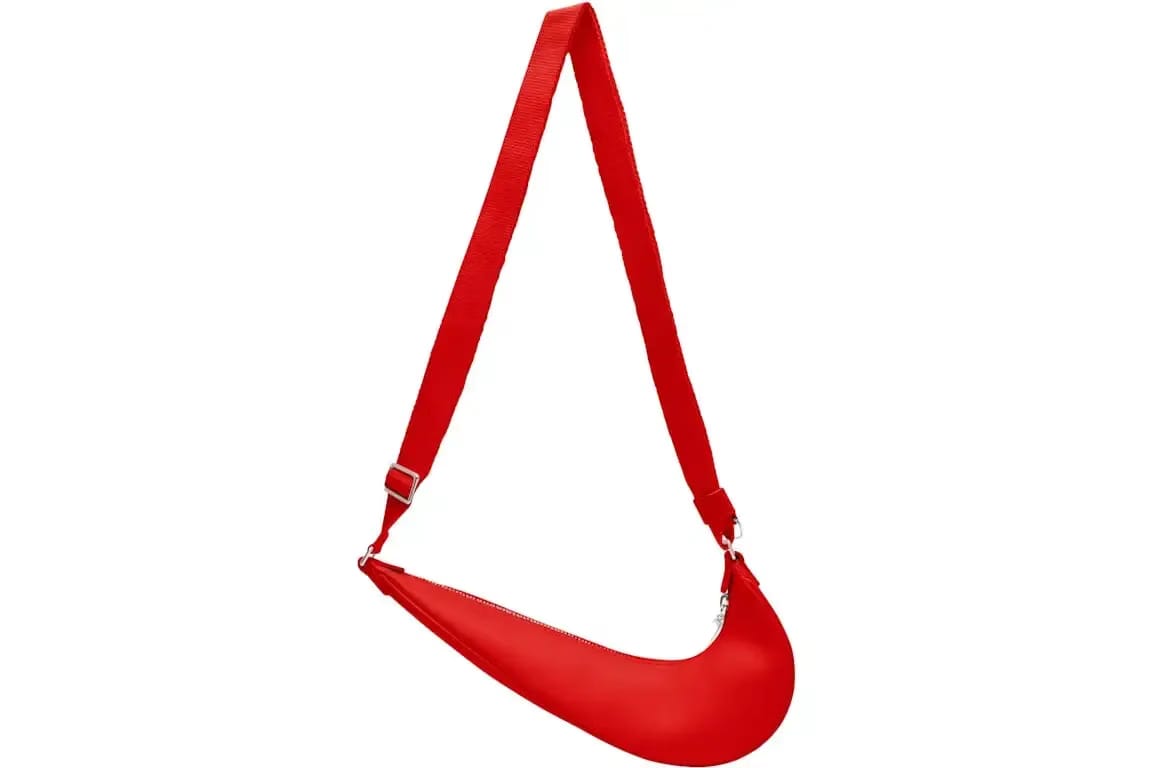 Jacquemus x Nike Le Sac Swoosh Small Dark Red