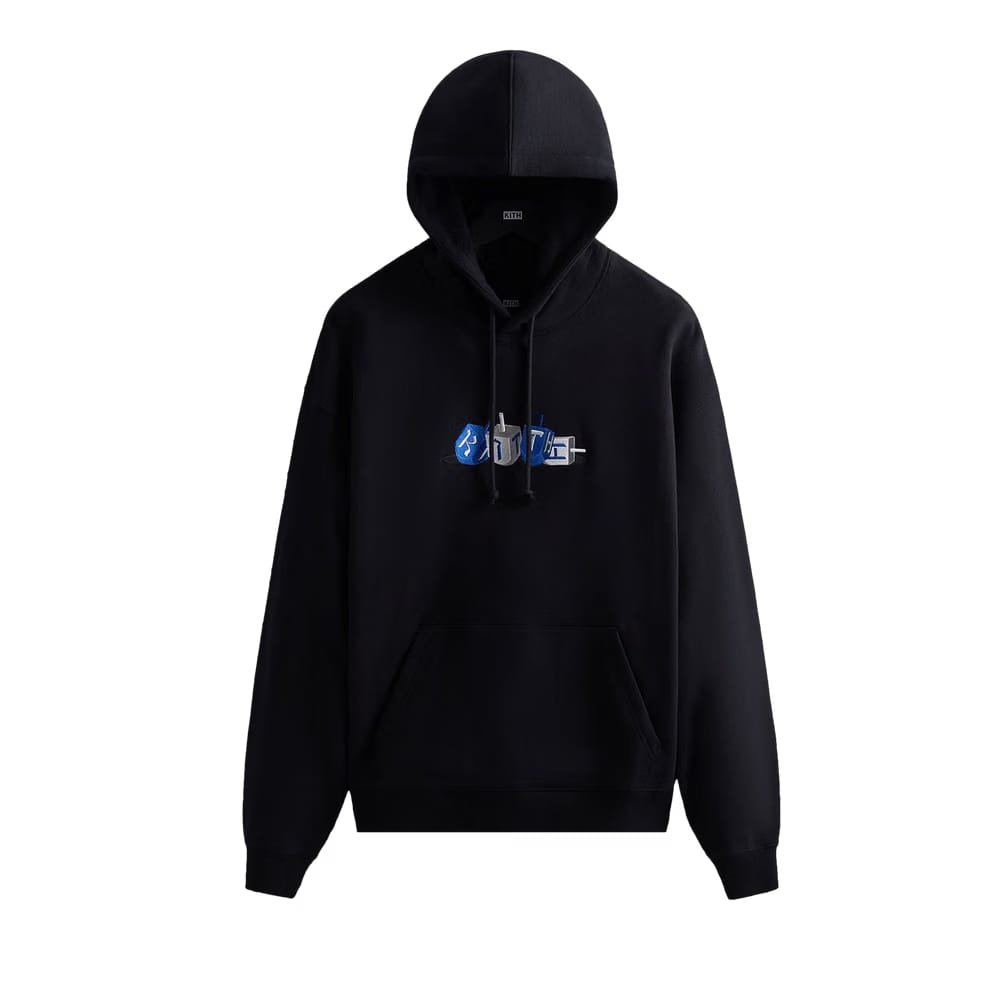 Kith Dreidel Hoodie Black