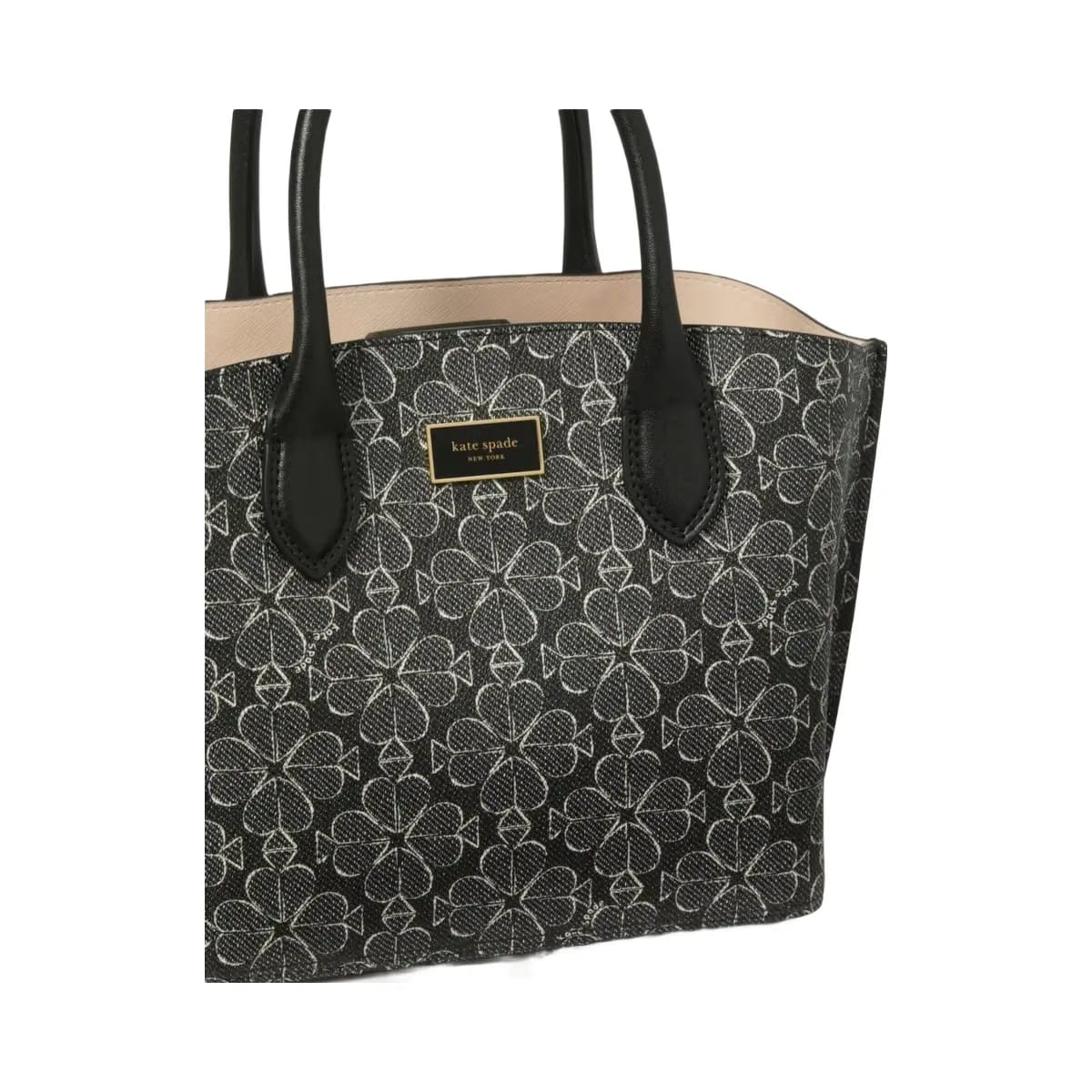 Kate Spade Suite Spade Flower Crossbody Tote Black Multi