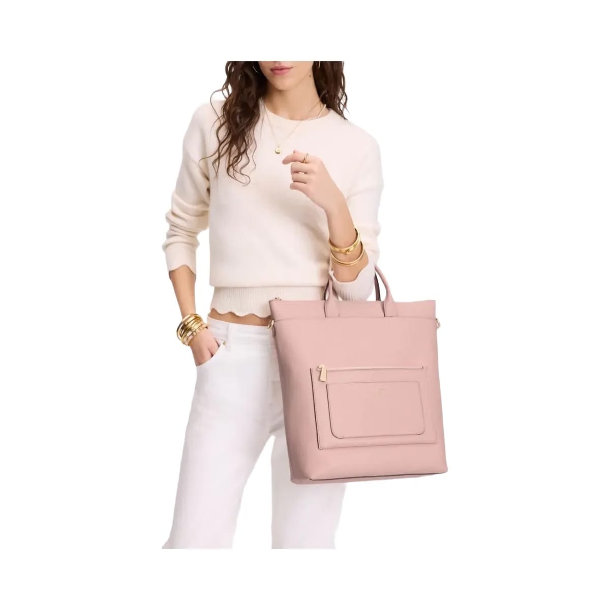 Kate Spade Walker Convertible Backpack Rose Smoke