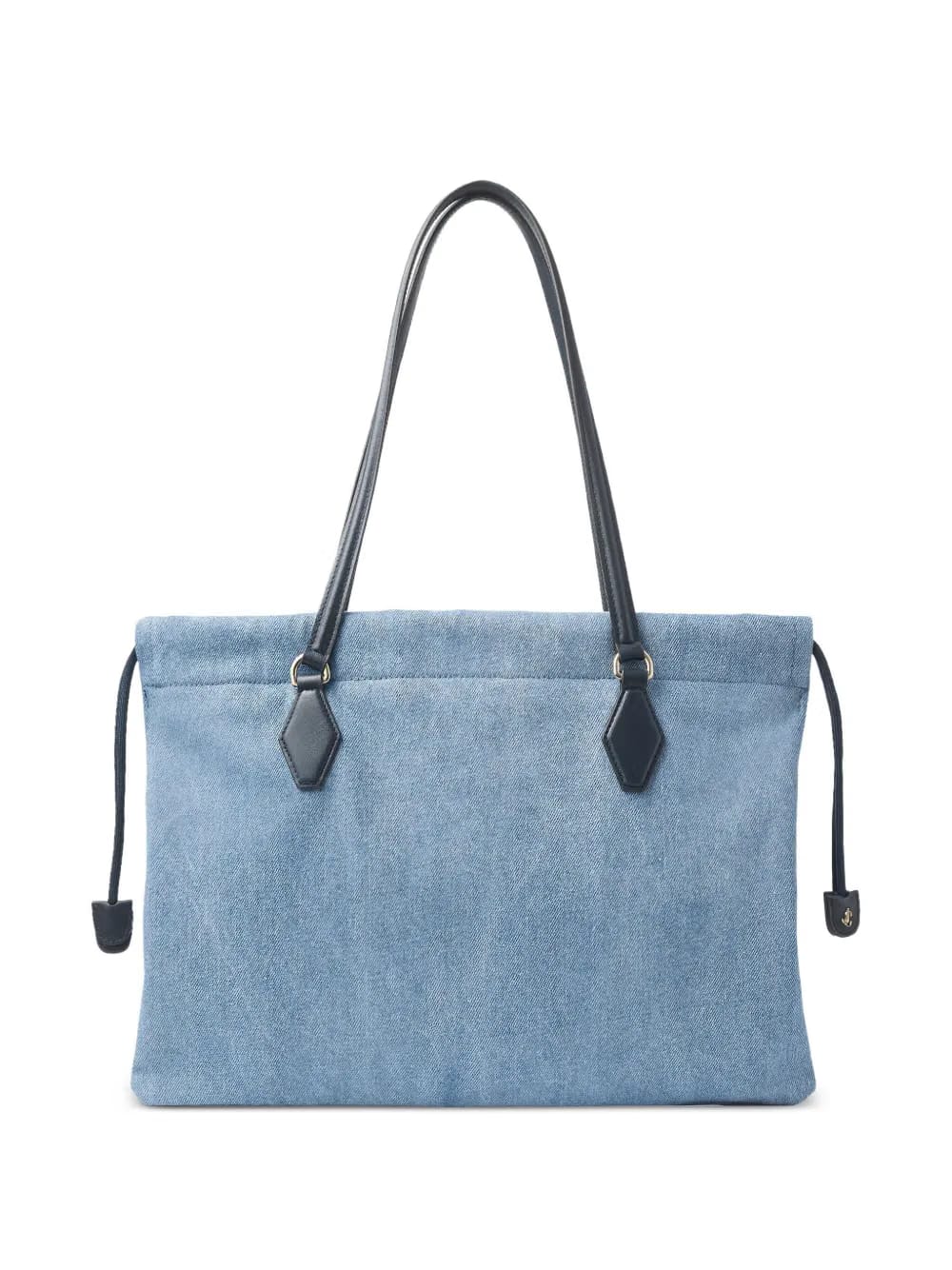 laser-cut drawstring shoulder bag