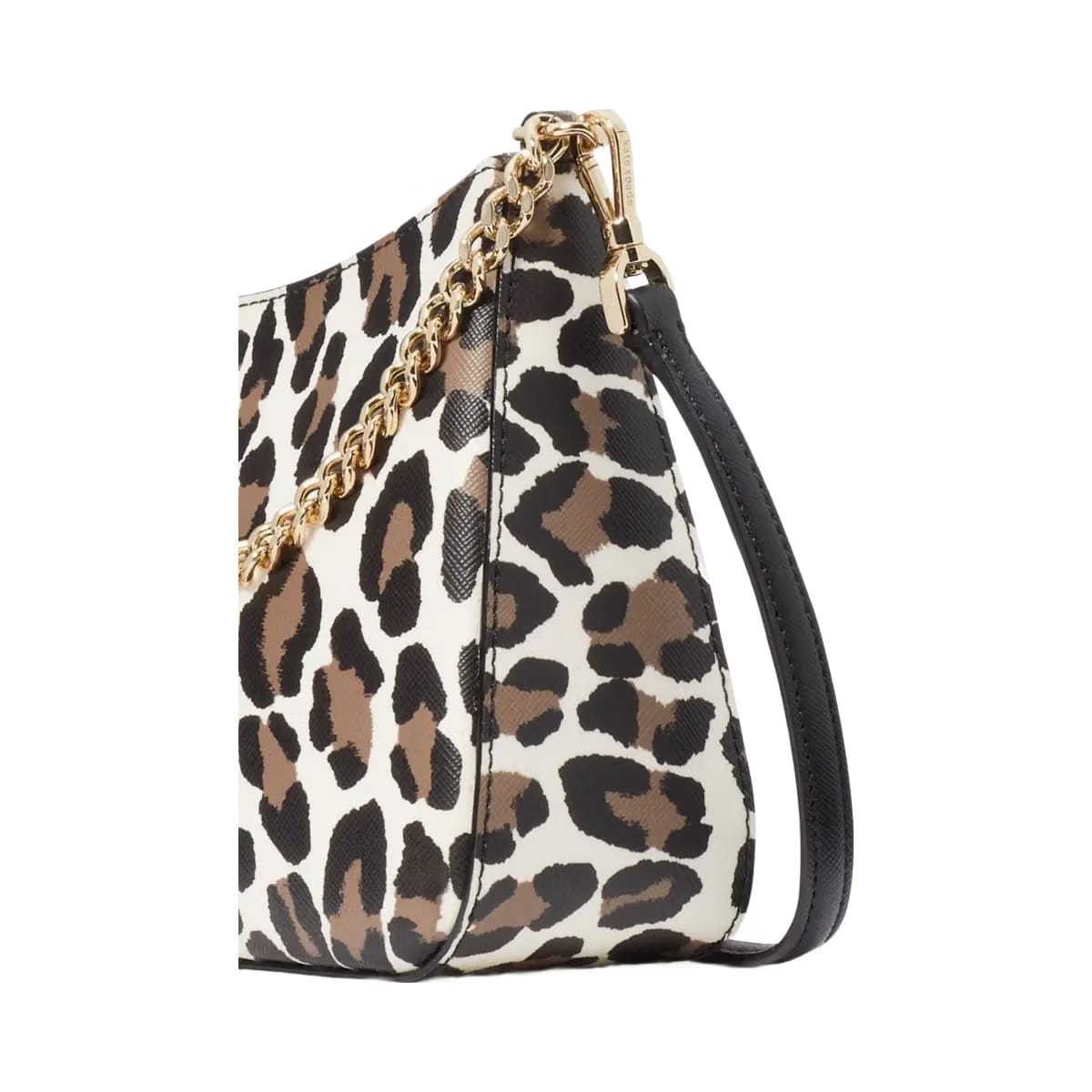 Kate Spade Margot Spotted Leopard Medium Convertible Crossbody Cream Multi