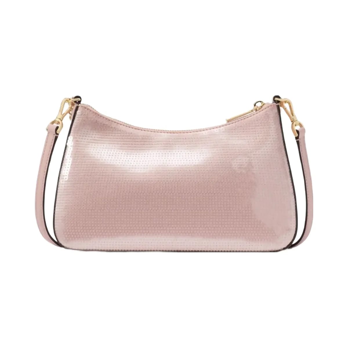 Kate Spade Margot Satin Sequin Convertible Crossbody Rose Smoke