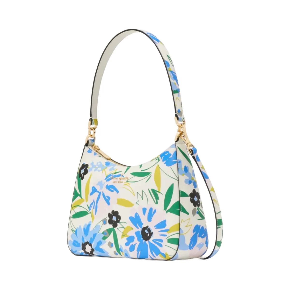 Kate Spade Margot Floral Convertible Shoulder Bag Cream Multi
