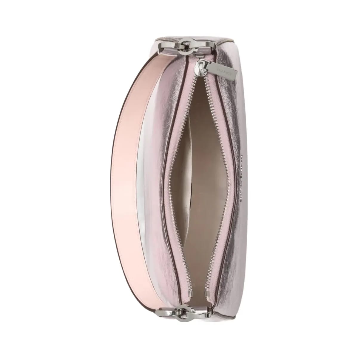 Kate Spade Margot Crinkle Metallic Convertible Shoulder Bag Lilac Moonlight