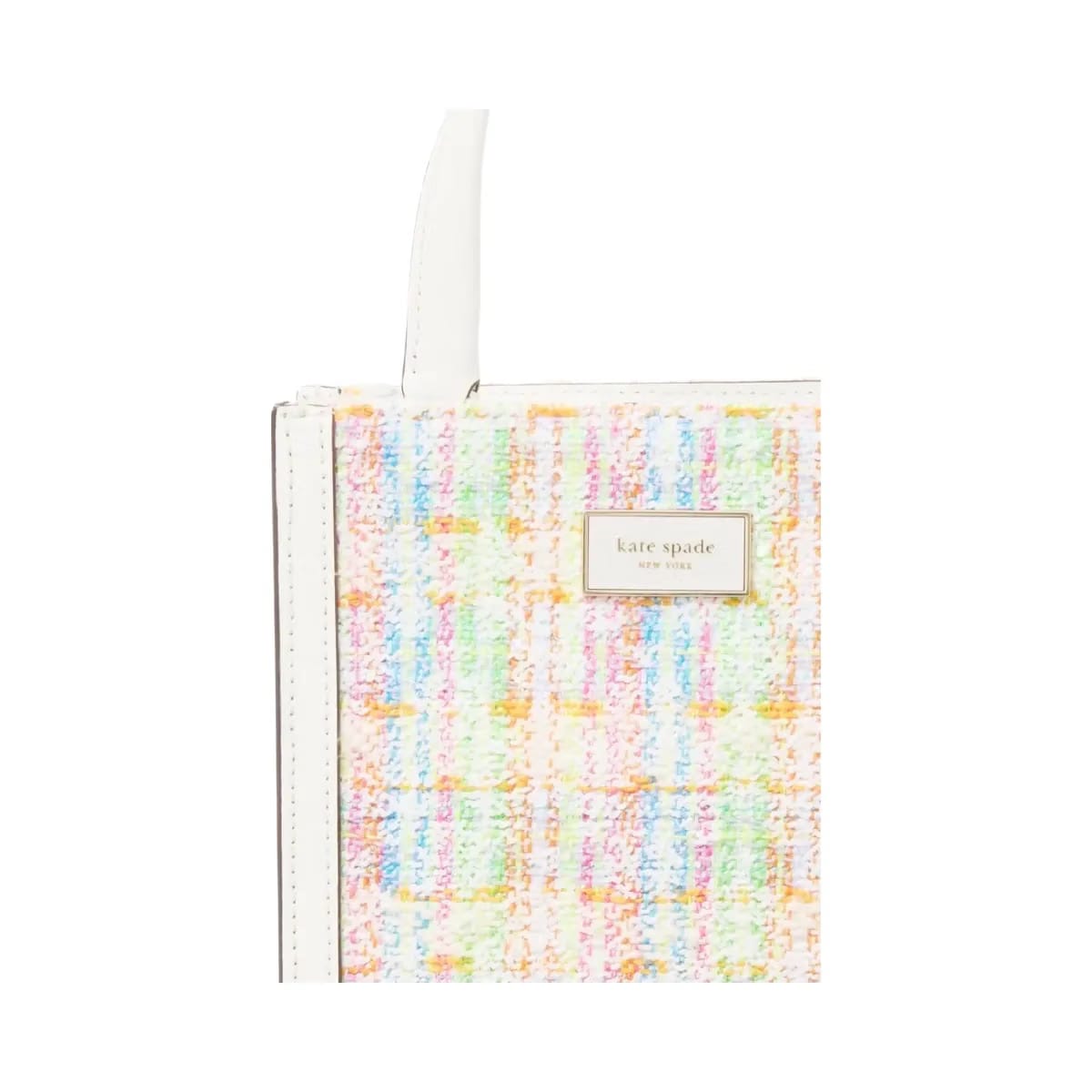 Kate Spade Manhattan Tweed Mini Tote Multi