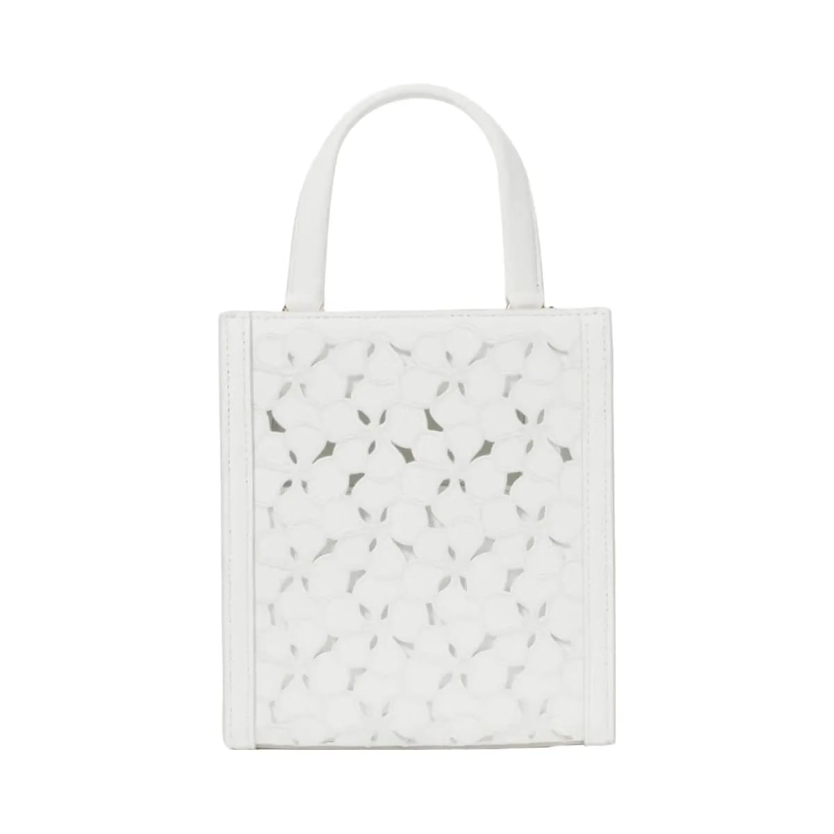 Kate Spade Manhattan Eyelet Mini Tote True White