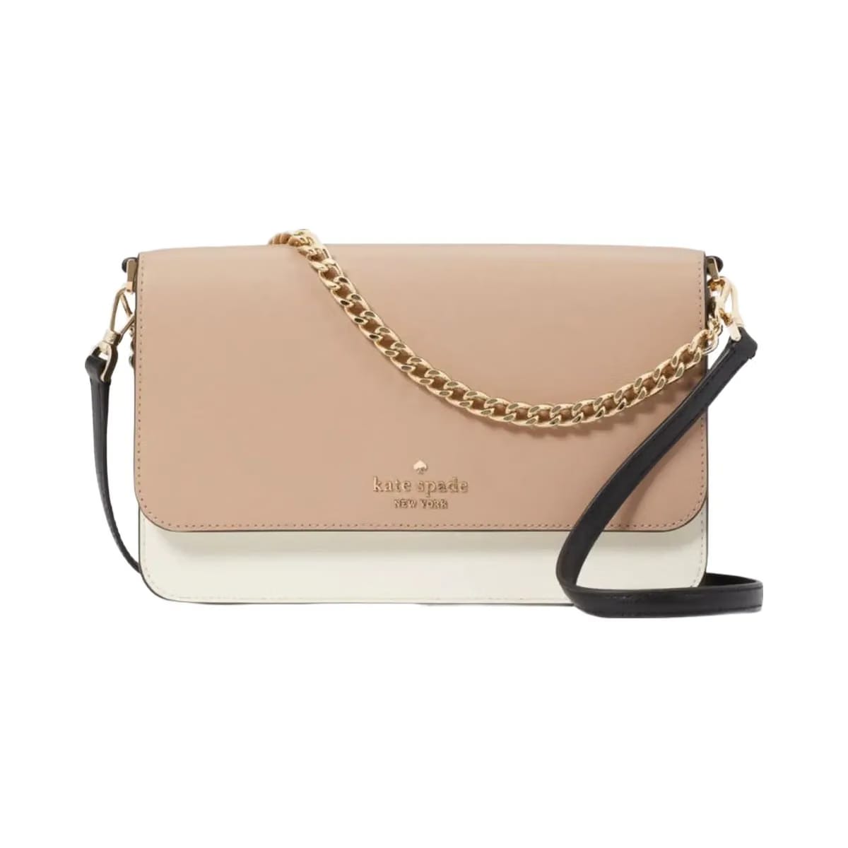 Kate Spade Madison Willow Convertible Crossbody Toasted Hazelnut Multi
