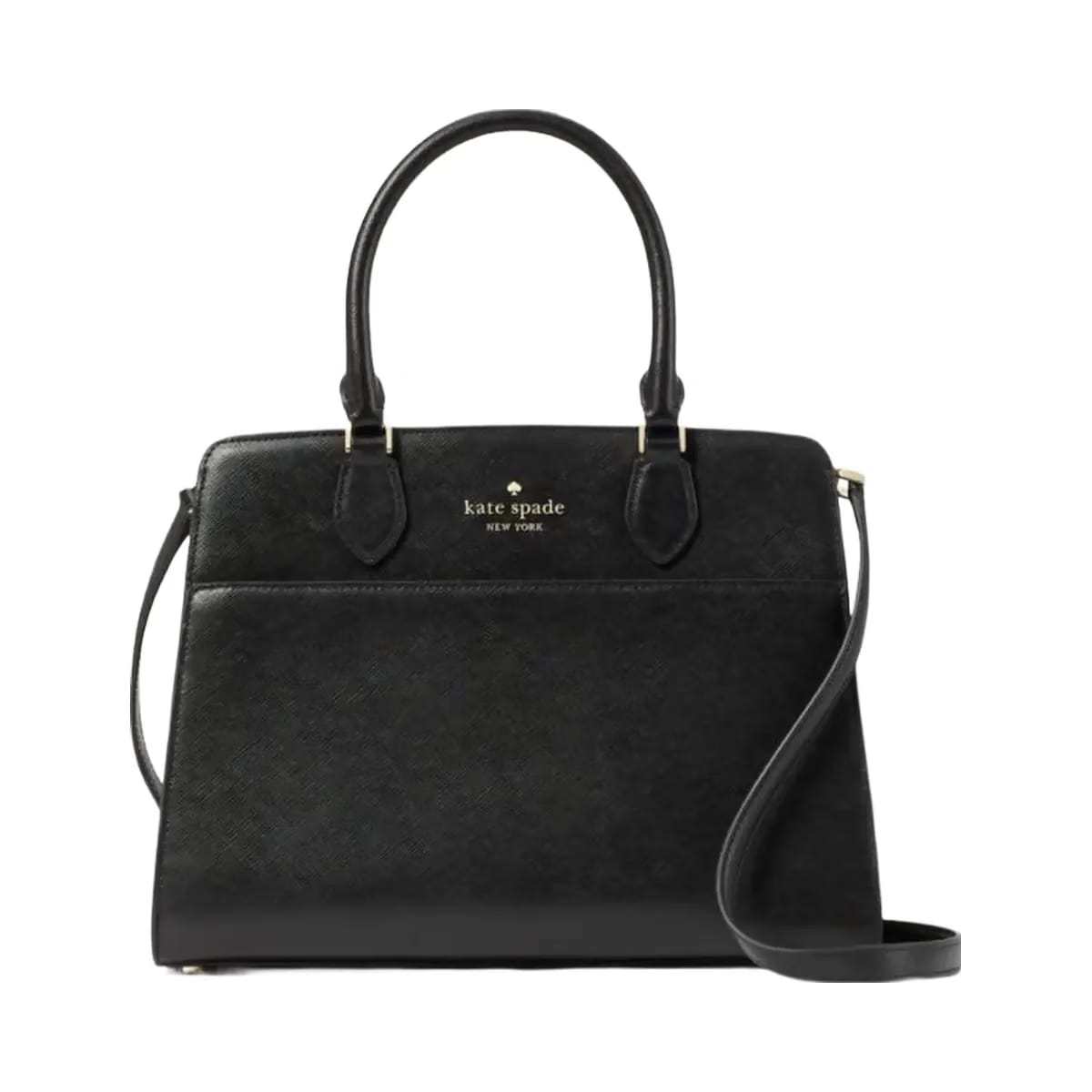 Kate Spade Madison Medium Satchel Bag Black