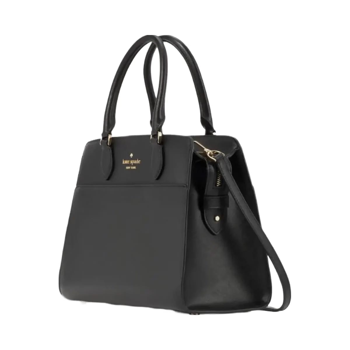 Kate Spade Madison Medium Satchel Bag Black