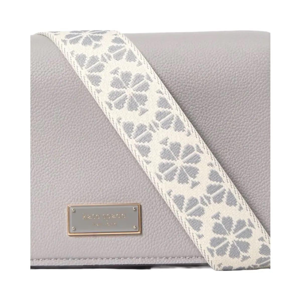 Kate Spade Liv Crossbody Bag Nimbus Grey.