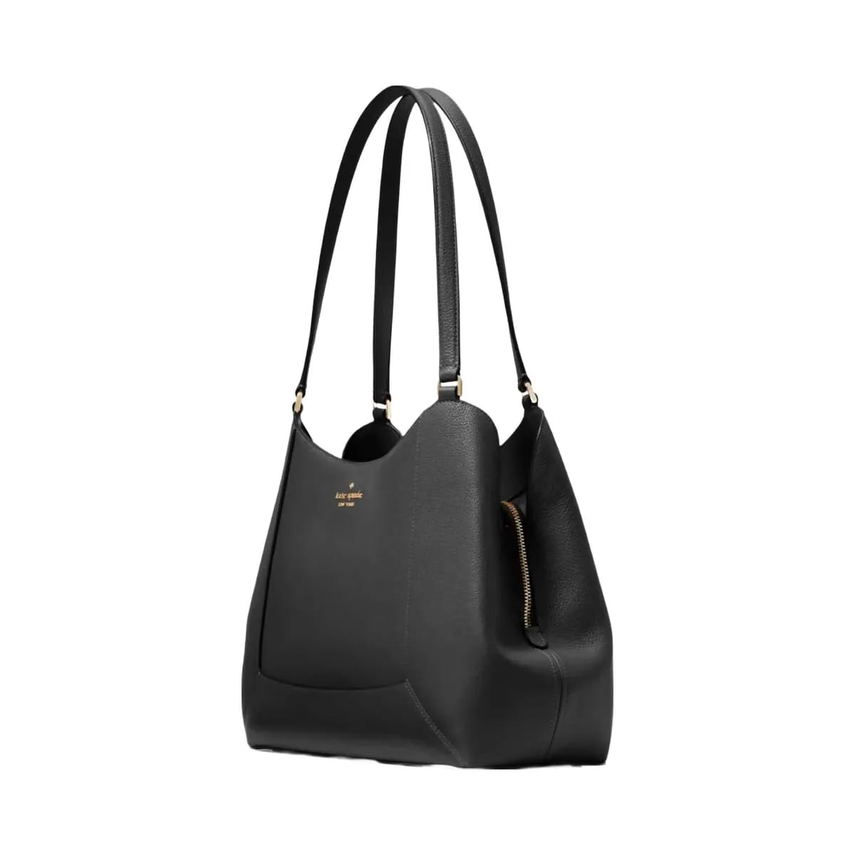 Kate Spade Lena Triple Compartment Shoulder Bag Black