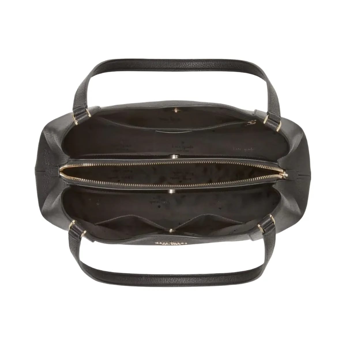 Kate Spade Lena Triple Compartment Shoulder Bag Black