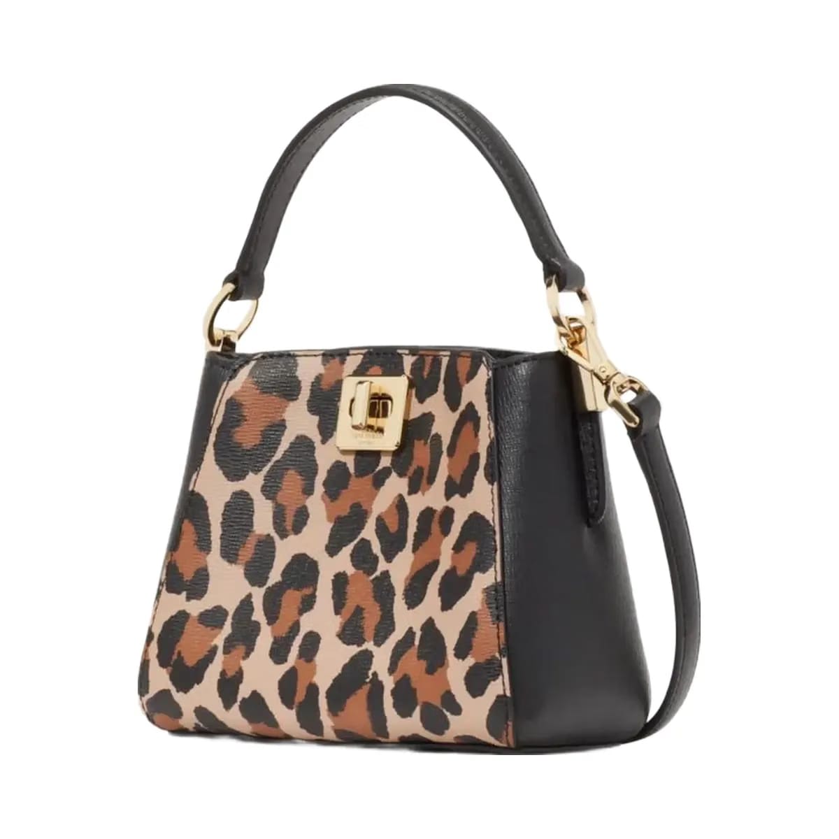 Kate Spade Phoebe Mini Top Handle Crossbody Brown Multi