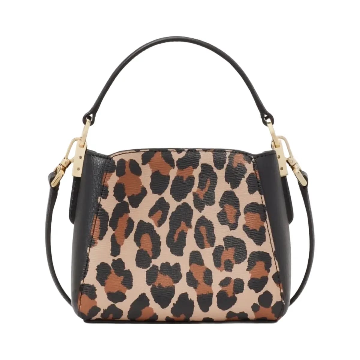 Kate Spade Phoebe Mini Top Handle Crossbody Brown Multi