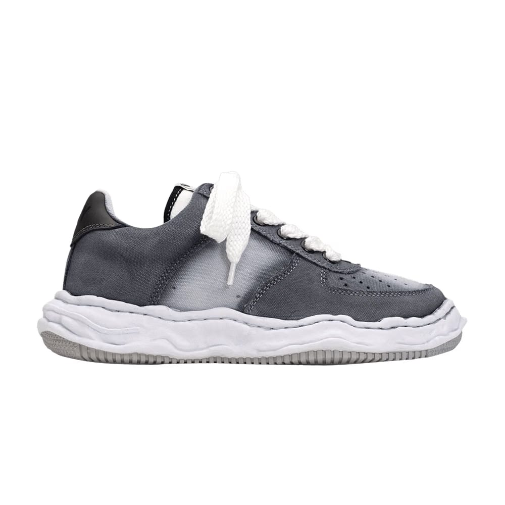Maison Mihara Yasuhiro Wayne Low Sprayed Canvas - Black