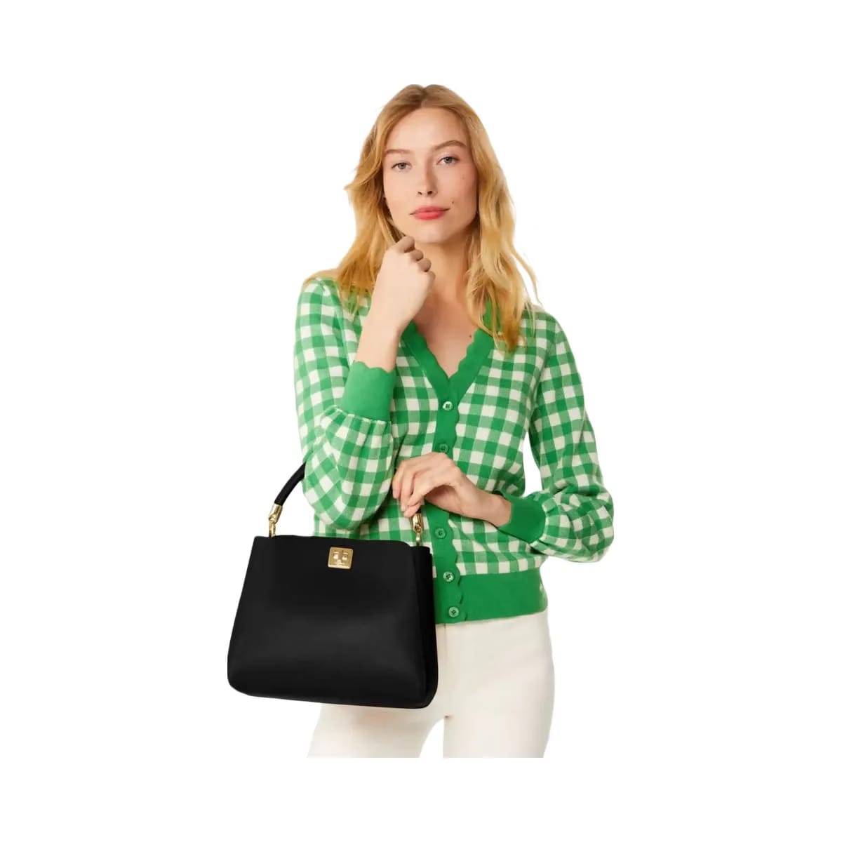 Kate Spade Phoebe Medium Top Handle Satchel Black