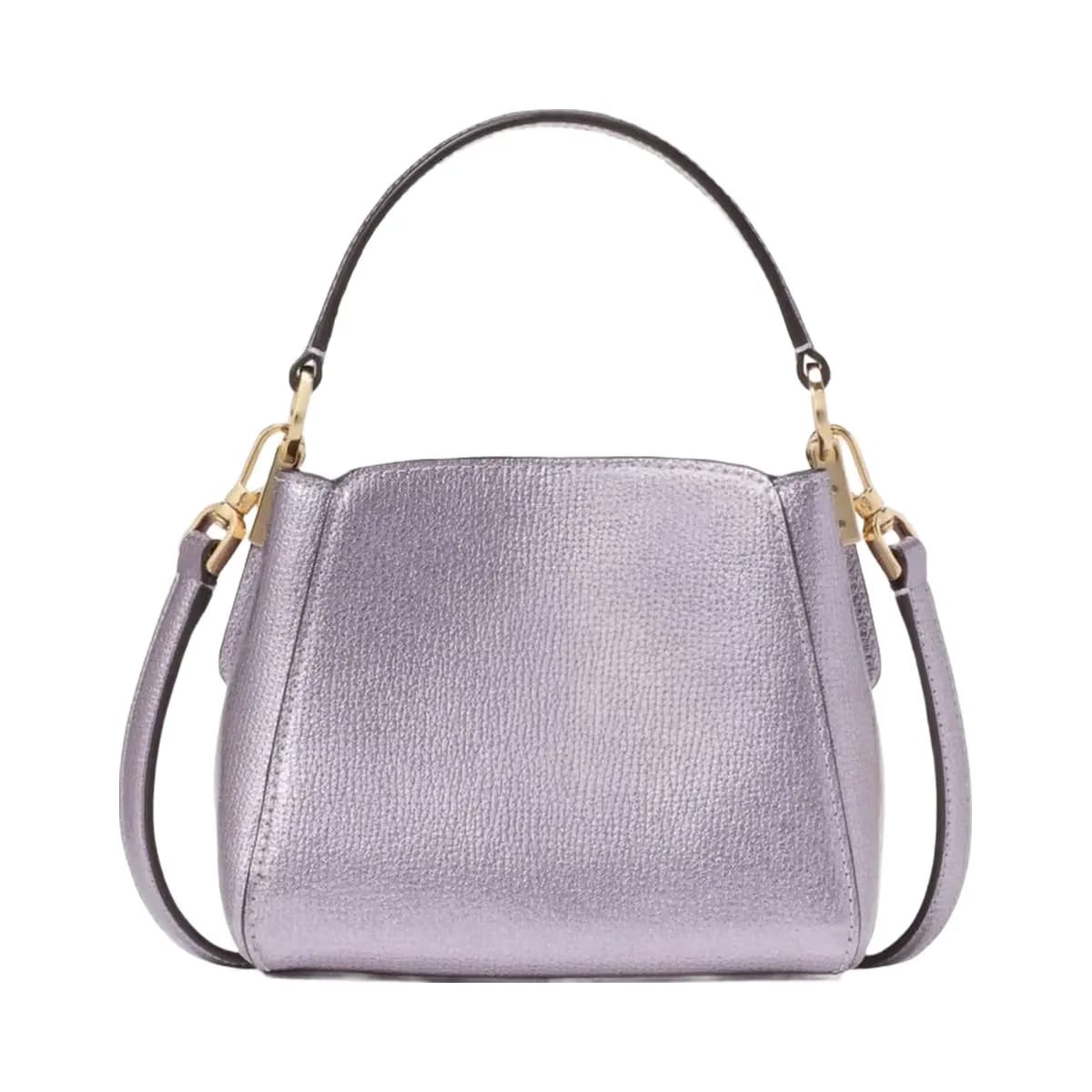 Kate Spade Phoebe Metallic Mini Top Handle Crossbody Light Candied Flower