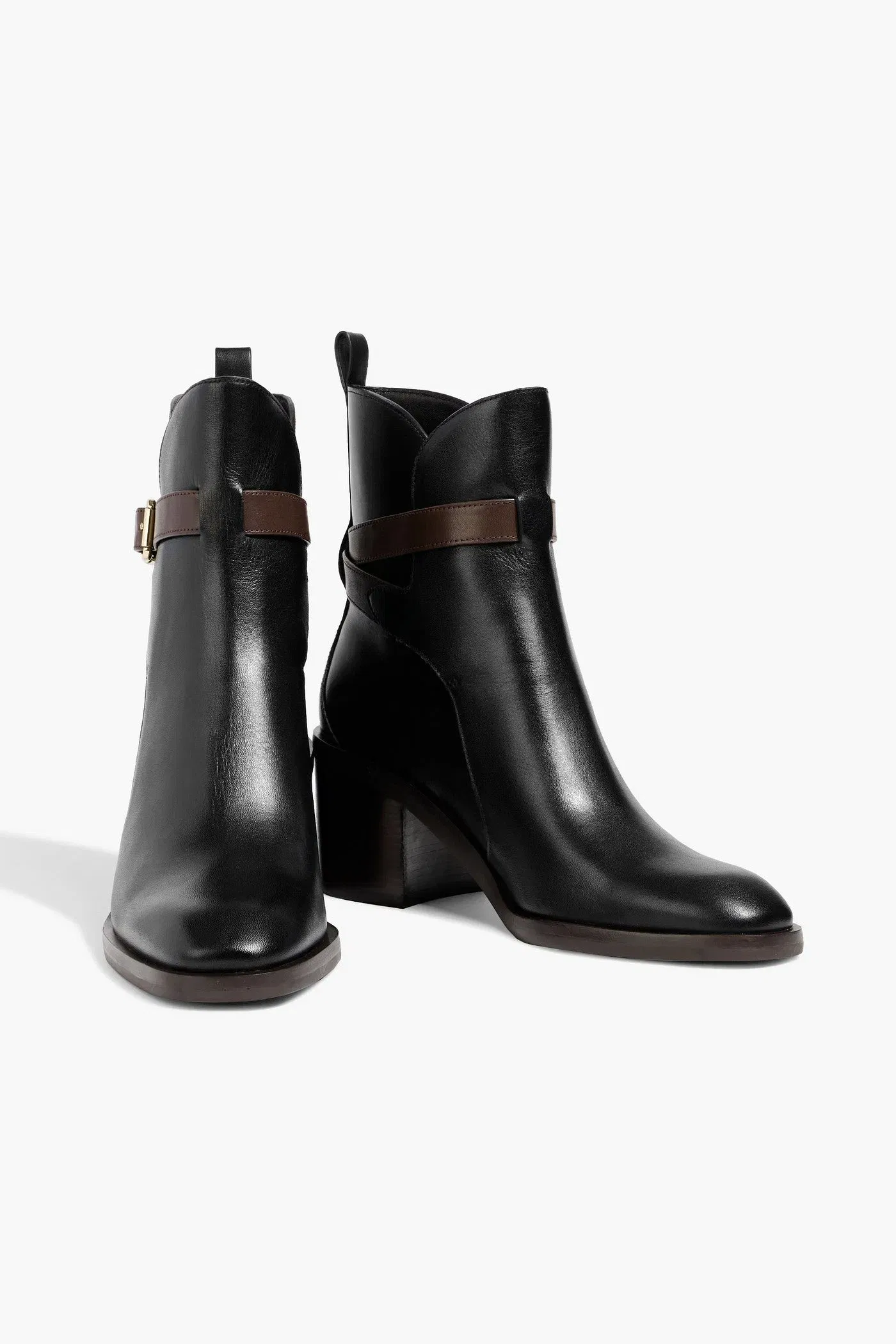 3.1 Phillip Lim Alexa Leather Ankle Boots Black Women's