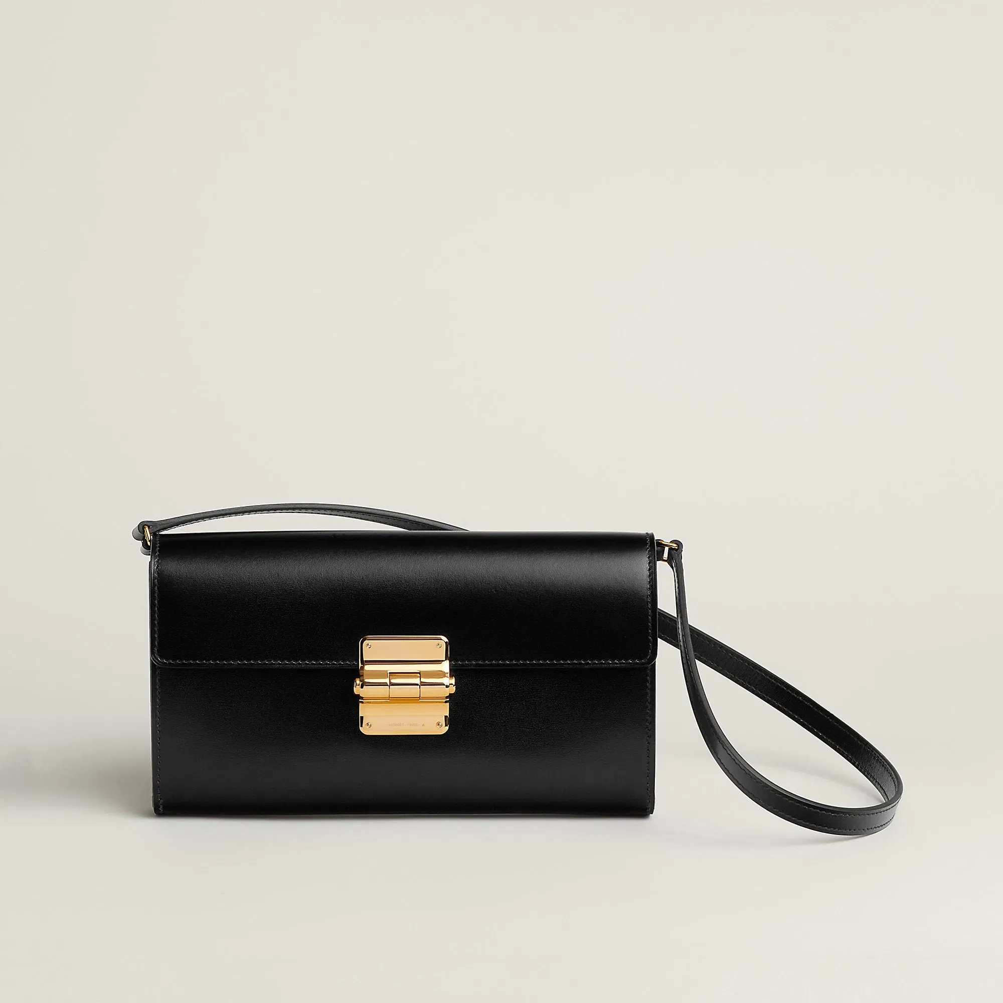 Hermes Charniere To Go Pouch Bleu Nuit