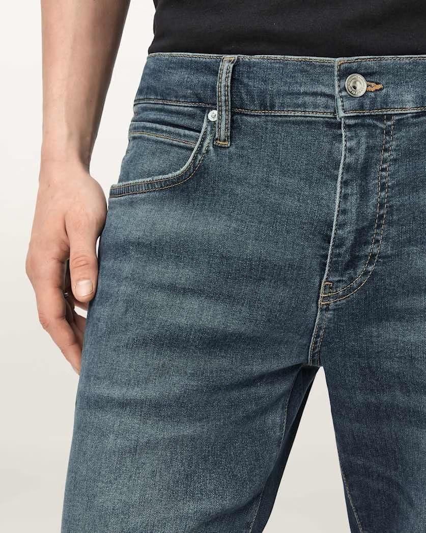 AllSaints Sid Skinny Denim Ultra Jeans Washed Indigo