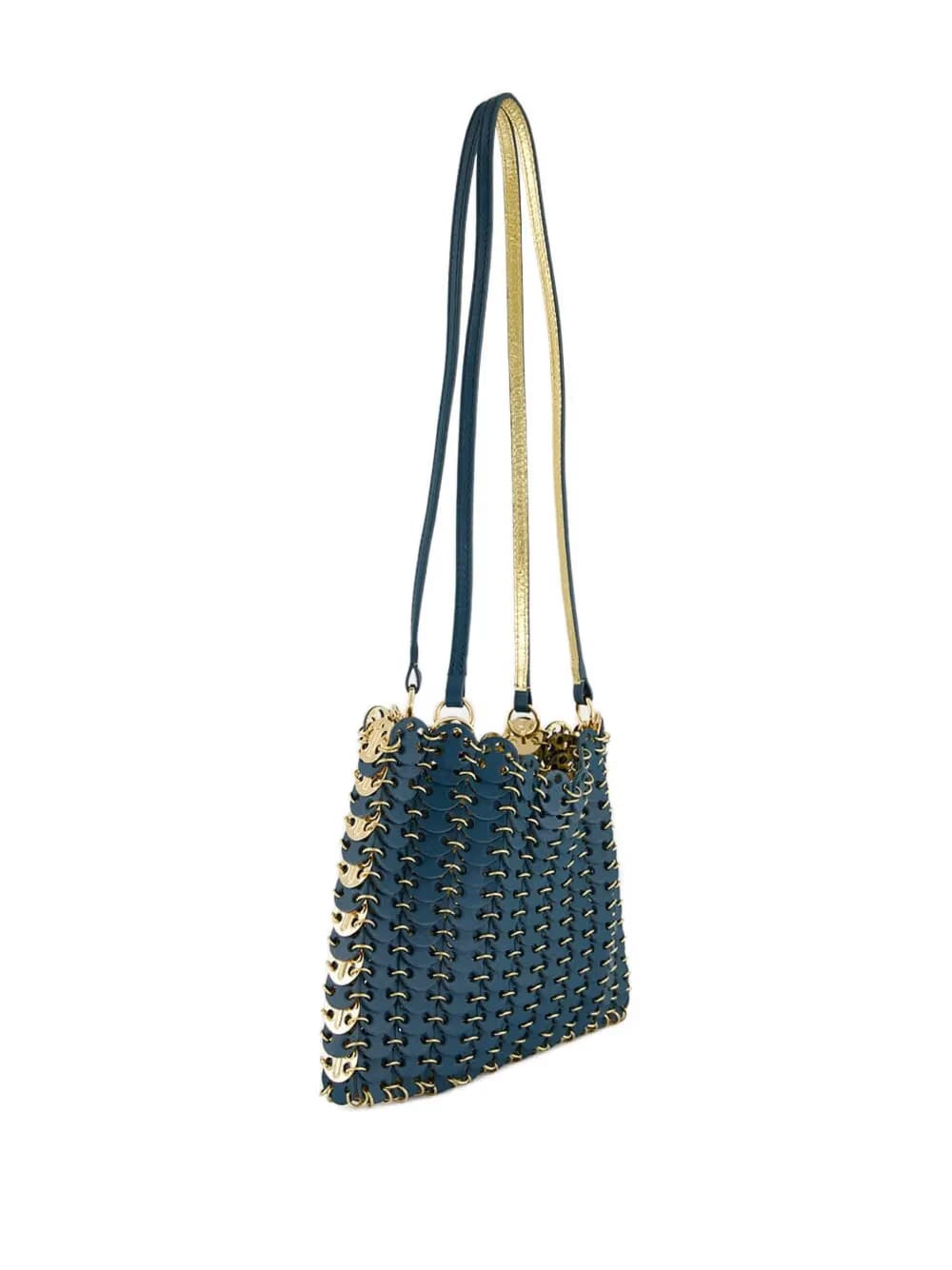 Teal 1969 Reversible leather shoulder bag