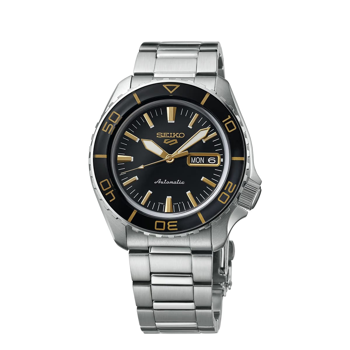 Seiko 5 Sports Skx Snzh5 Blacktone Redux - Black - SRPK99k1