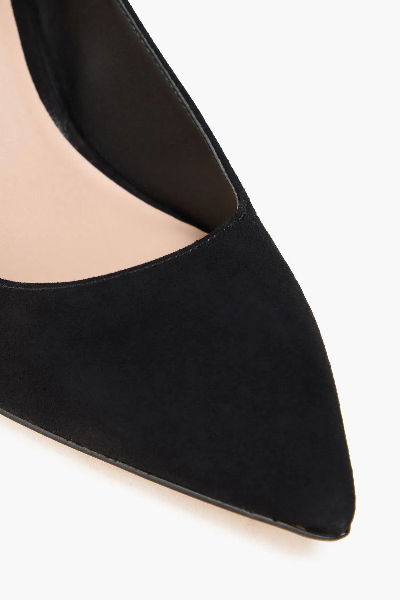 Stuart Weitzman Isla 75 Suede Pumps Black Women's