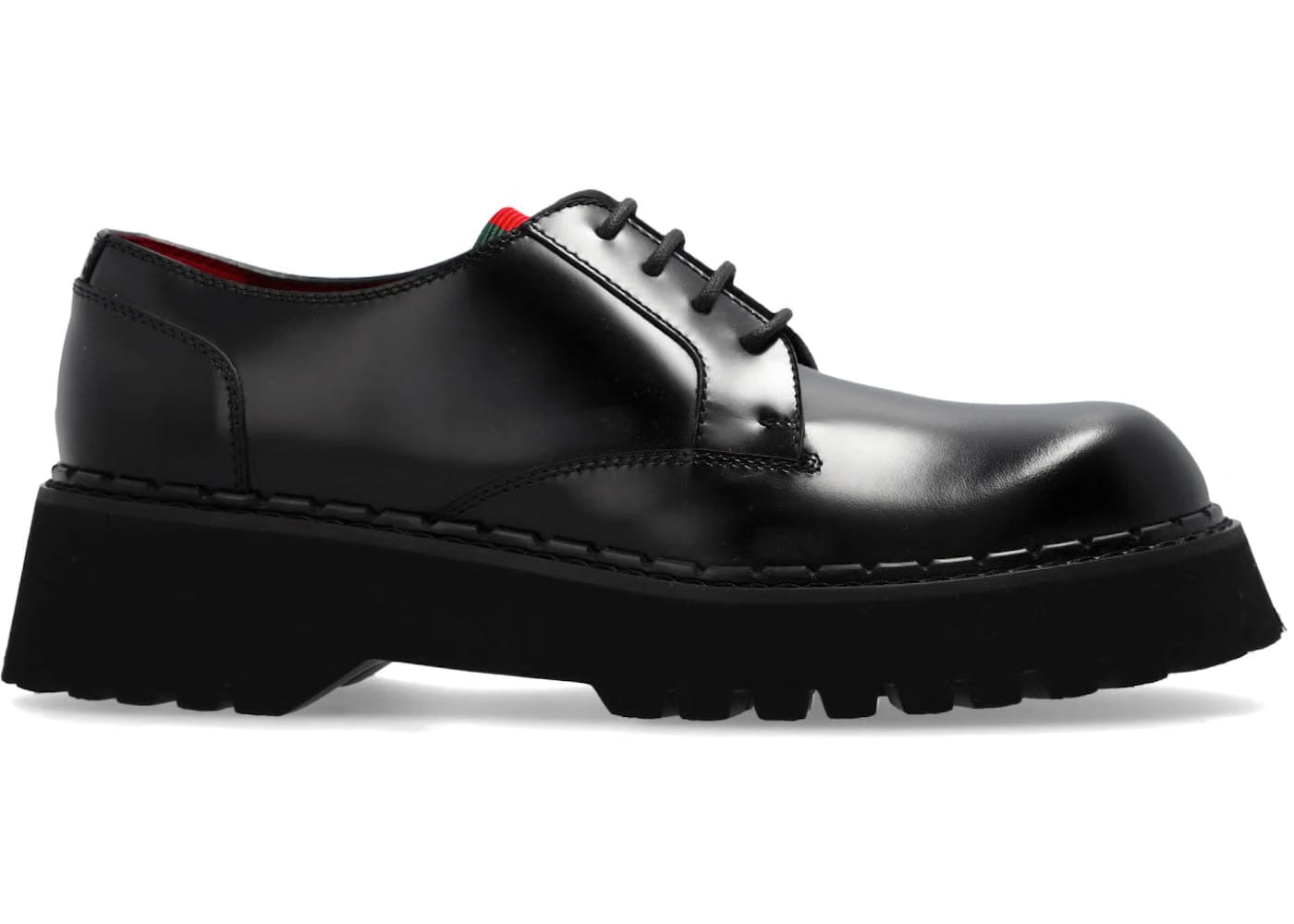 Gucci Web Lace-Up Black Green Red